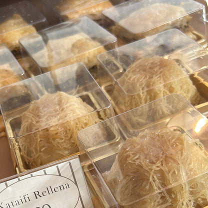 Kataifi rellena — كنافة (Kunafa)