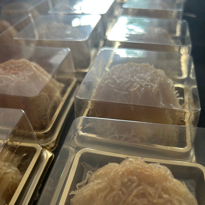 Kataifi rellena — كنافة (Kunafa)